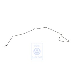 Original VW Brake Pipe From Brake Master Cylinder To Brake Hose - 7M1611712F