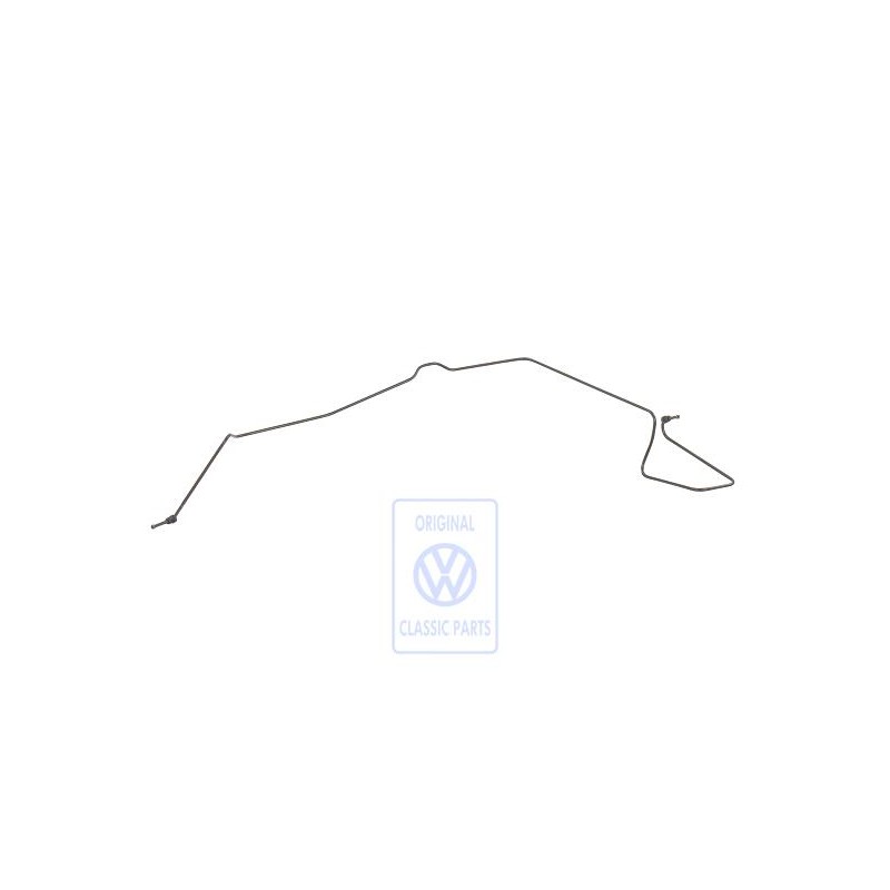 Original VW Brake Pipe From Brake Master Cylinder To Brake Hose - 7M1611712F