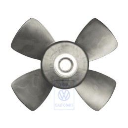 Original VW Fan Wheel With V-Belt Pulley - 811959465B
