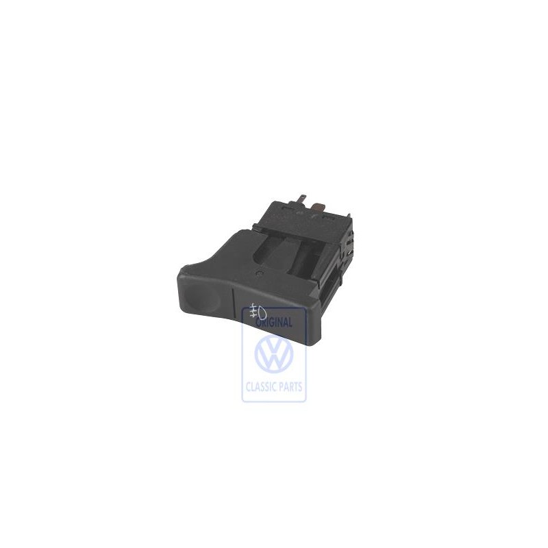 Original VW Switch For Front And Rear Fog Lights Satin Black - 853941535 01C
