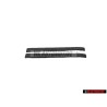 2x Original VW Door Handle Trim Black - 191837239 01C