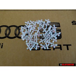 50x Original VW Clip For Molding Golf Mk1 - 155853585