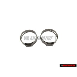 2x Original VW Ear Crimp Hose Clamp - N 10202001