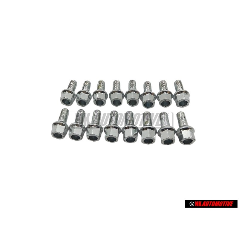 16x Original VW Wheel Bolt - 3A0601139