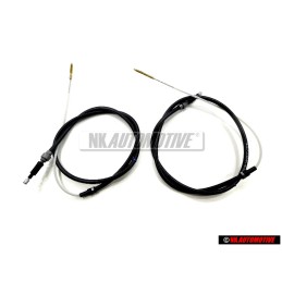 2x Original VW Brake Cable - 1H0609721E