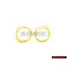 2x Original VW 1 Set Single Wires Each With 2 Contacts - 000979108