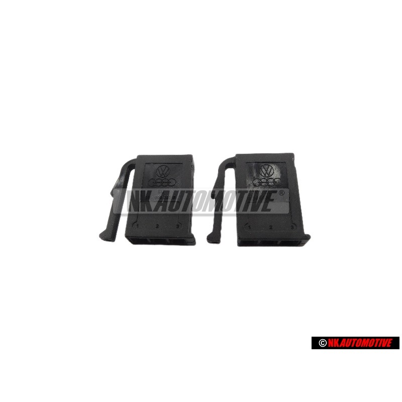 2x Original VW Flat Contact Housing - 191906231B