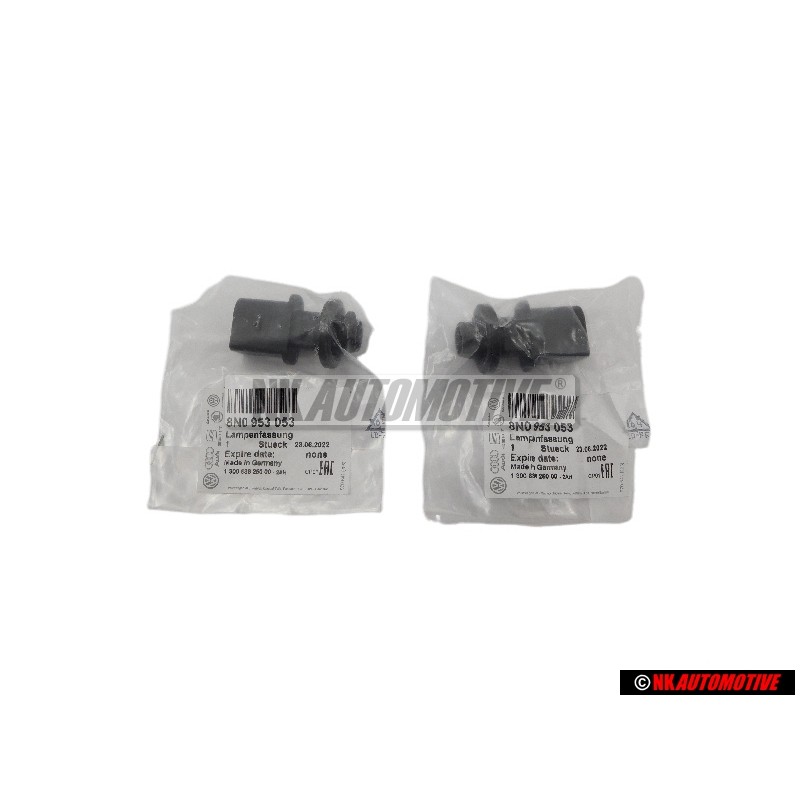 2x Original VW Bulb Carrier - 8N0953053
