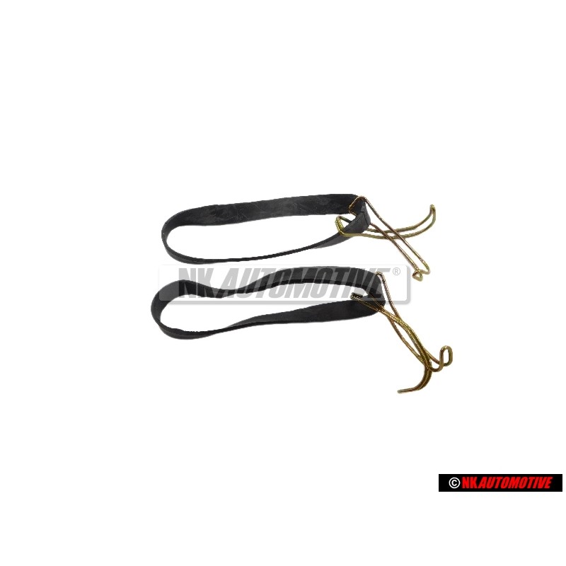2x Original VW Spare Wheel Toolbox Holding Strap - 191011247A