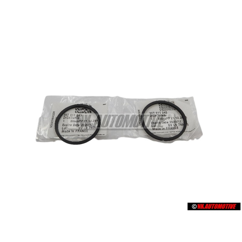 2x Original VW Brake Servo Master Cylinder Gasket - 357611243