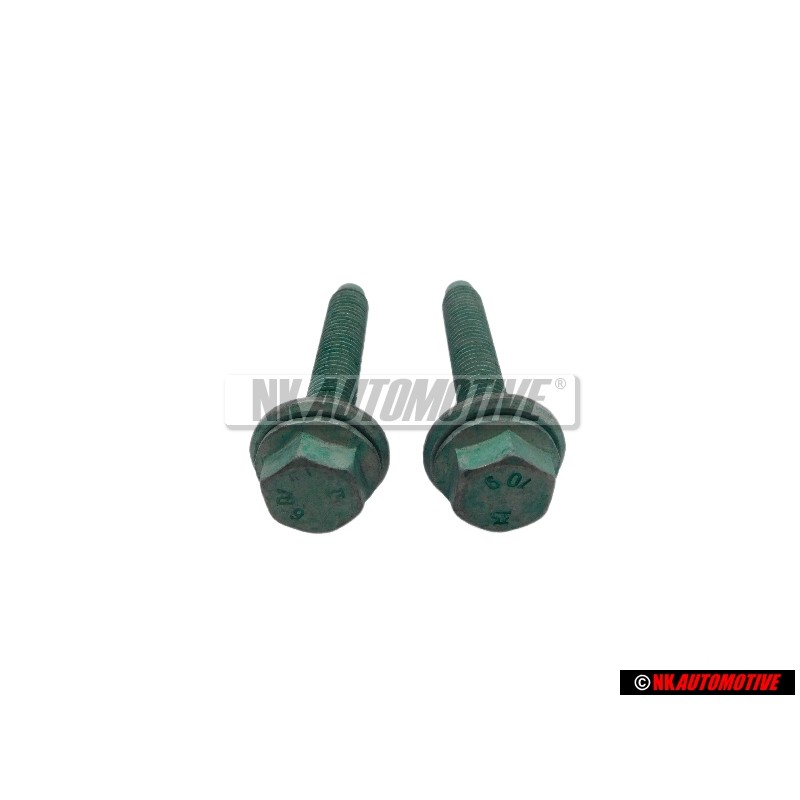 2x Original VW Hexagon Head Shoulder Bolt M10x65 - N 90781301