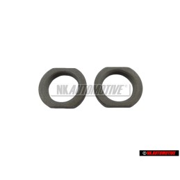 2x Original VW Tie Rod To Steering Rack Nut M22x1.5 - 171419855