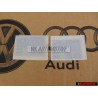2x Original VW Sign Radio Coding - 893010020L