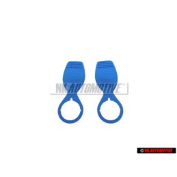 2x Original VW Windshield Washer Reservoir Tank Bottle Cap - 1H0955455