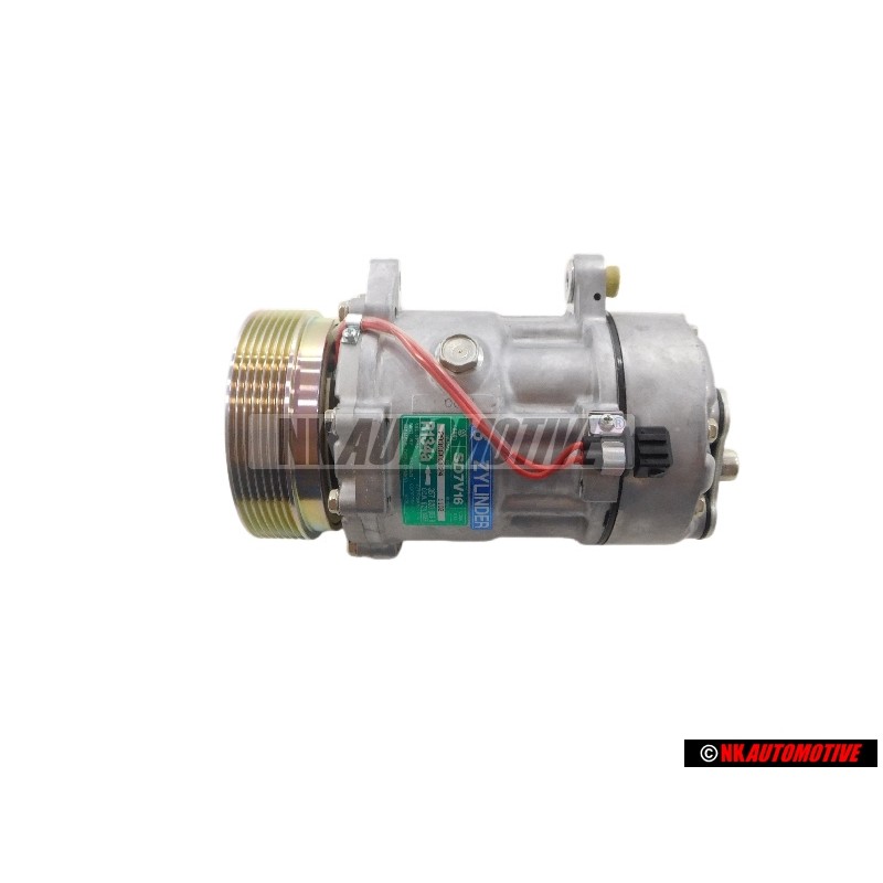 Original VW A/C Compressor With Electro-Magnetic Coupling - 357820803R