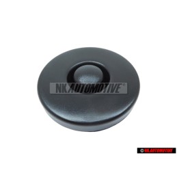 Original VW Front Suspension Strut Top Mount Cover Cap Satin Black - 171412359