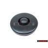 Original VW Front Suspension Strut Top Mount Cover Cap Satin Black - 171412359