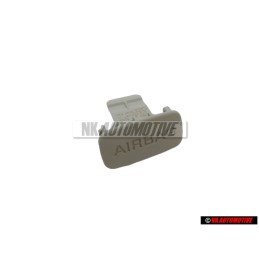 Original Audi Trim With Inscription Star Silver - 8T8853437 Z62
