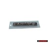 Original Audi QUATTRO Rear Boot Badge Emblem Black Chrome - 8V0853737A