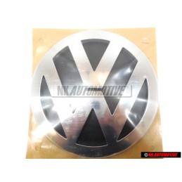 Original VW Rear Trunk Boot Badge Emblem Chrome - 1K5853630 ULM