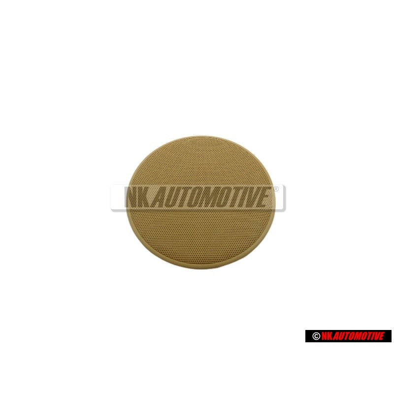 Original VW Loudspeaker Trim Dummy Sun Beige - 3B0868645 7H7