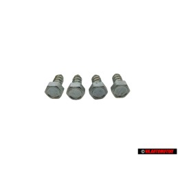4x Original VW Hexagon Head Panel Screw - N 0159451