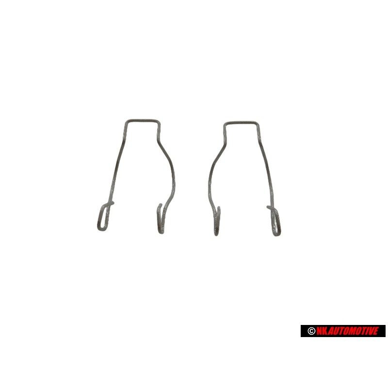 2x Original VW Headlight Halogen Bulb Carrier Retaining Spring - 191941160A
