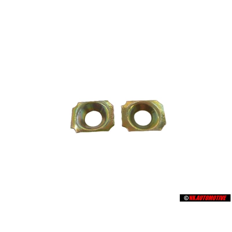 2x Original VW Door Release Trim Plate Conical Washer - 111837291