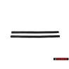 2x Original VW Rear Lower Window Guide Seal - 533837443