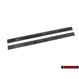 2x Original VW Fuel Tank Tensioning Holding Strap Rubber - 321201300B