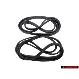 2x Original VW Door Rubber Seal for 2 Door Vehicles - 171837911H