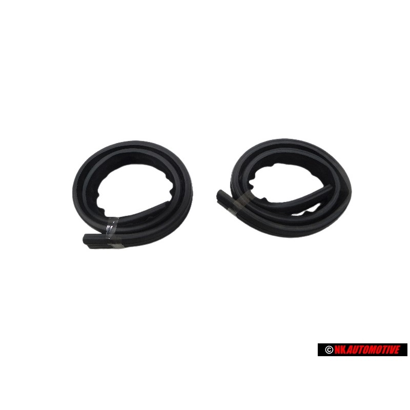 2x Original VW Window Guide Rubber Seal - 171837439D