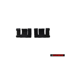 2x Original VW Front Door Speaker Retainer Clip Detent Spring - 191867139