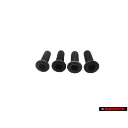 4x Original VW Oval Head Countersunk Bolt - N 90698401