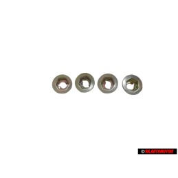 4x Original VW Nut,Thread Cutting - N 0386015