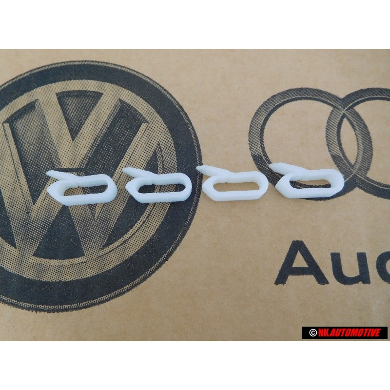 4x Original VW Front Seat Fixing Clip - 1H0881449