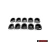 10x Original Audi Drain Tube Seal Drainage Plug Cap - 8N0853586A