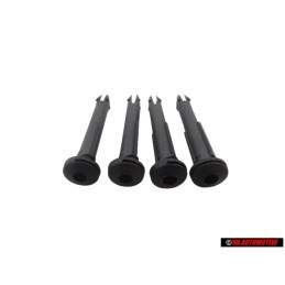 4x Original VW Front Seat Head Restraint Adjustment Guide - 811881939 01C