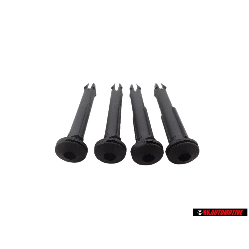 4x Original VW Front Seat Head Restraint Adjustment Guide - 811881939 01C