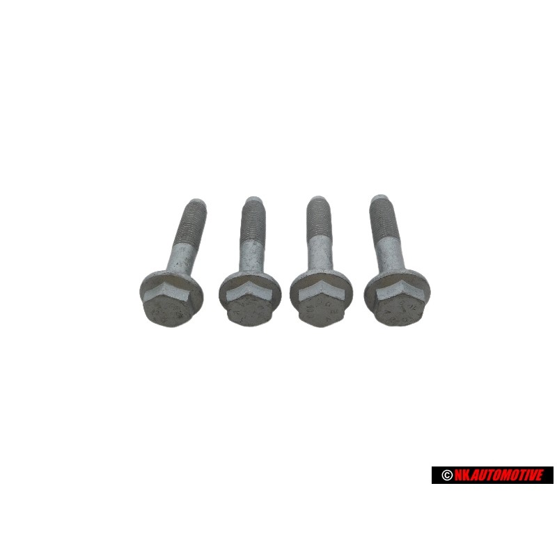 4x Original VW Hex Collared Bolt - N 10209605