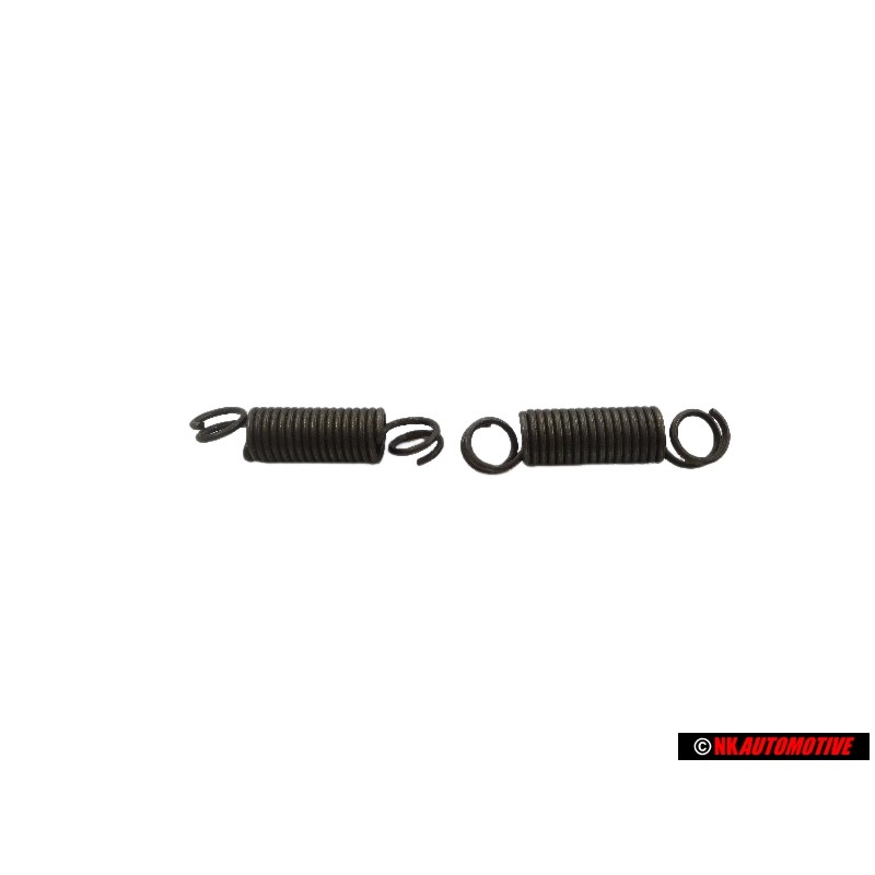 2x Original VW Cabrio Folding Roof Wire Cable Tension Spring - 155871953A