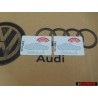 2x Original Audi Sticker 'Alarm' - 443010026J
