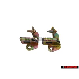 2x Original VW Rear Boot Lock Striker Lower - 701827512