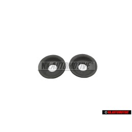 2x Original VW Seat Backrest Adjuster Roller Knob Dished Washer - 171881499