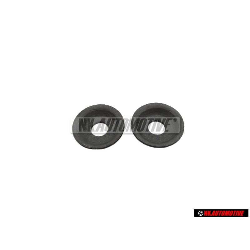 2x Original VW Seat Backrest Adjuster Roller Knob Dished Washer - 171881499