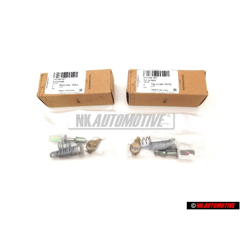 2x Original VW Repair Kit For Lock Cylinder - 1H0898081