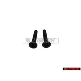 2x Original VW Oval Hd. Csk. Self-Tapp. 