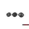 3x Original VW 4 Way Exhaust Rubber Retainer Mount Hanger - 191253147B