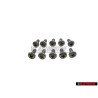 10x Original VW Oval Panel Screw 4.8x13 - N 0139681
