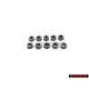 10x Original VW Hexagon Nut M8 - N 0110088